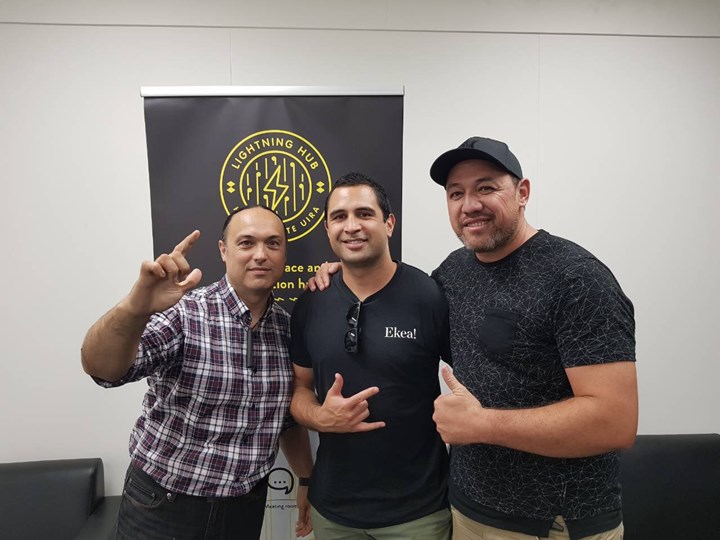 Visit by Marcus Akuhata-Brown